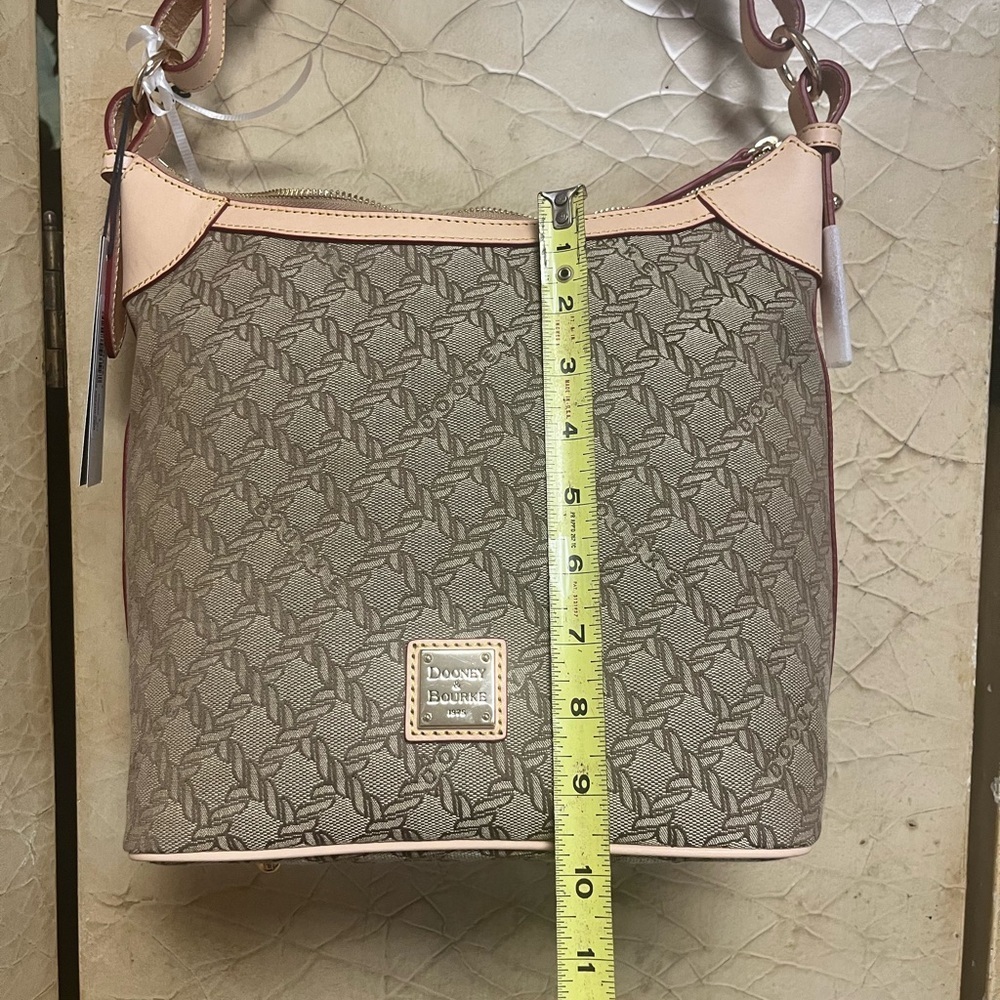 Dooney & Bourke Jacquard Maritime Hobo Sac  Nwt - Picture 12 of 12